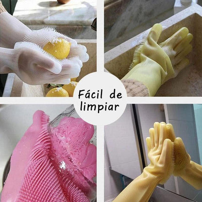 Guantes Mágicos de Lavado de Silicona