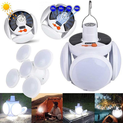 Bulby™ Bombilla Lámpara Solar Plegable 2 en 1