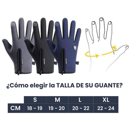 Guantes Para Moto Ciclismo Dedo Touch Protección Invierno