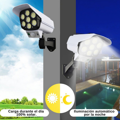 FOCO LED SOLAR - TIPO CAMARA (ORIGINAL)