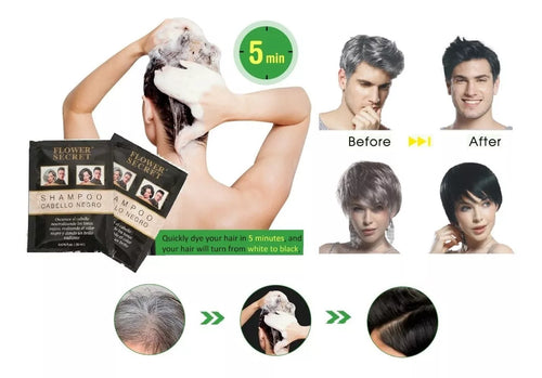 Shampoo Pinta Canas Negro Envío Gratis