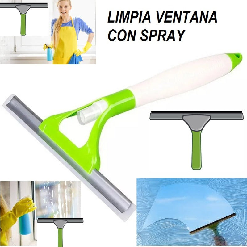 Limpia Vidrio con Spray