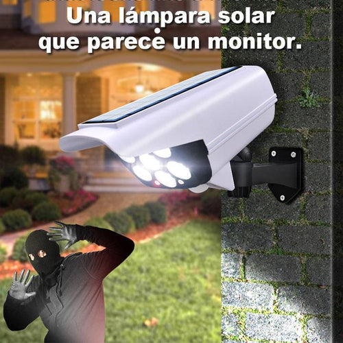 FOCO LED SOLAR - TIPO CAMARA (ORIGINAL)