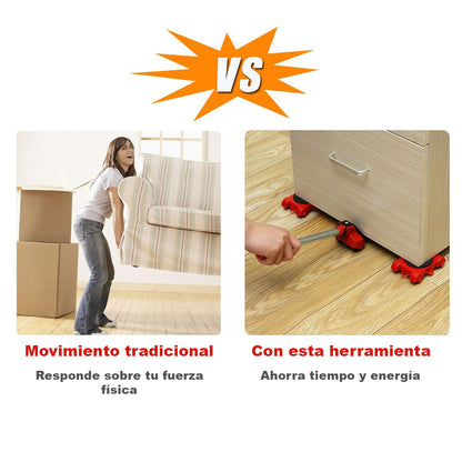 EasyMover™ - Juego de ruedas para muebles