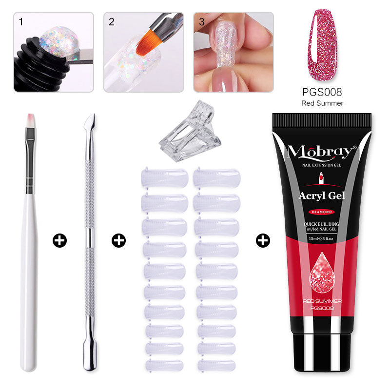 BeautyDiamond® - Kit de Polygel para Uñas