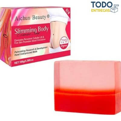 JABÓN ADELGAZANTE Y ANTICELULITIS PARA UNA PIEL LISA Y RADIANTE - 🔥PACK 2 UNIDADES🔥