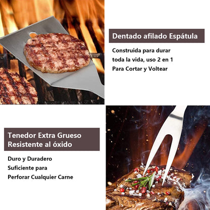 BBQ MASTERY - Set Parrillero Premium