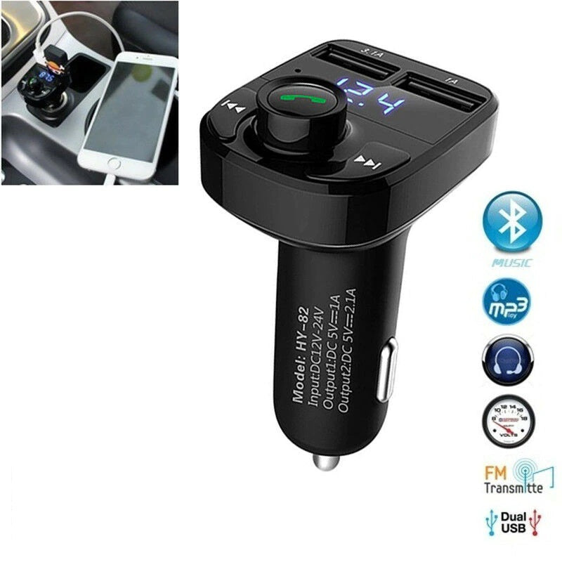 Receptor Bluetooth Autos Carga Rapida Usb